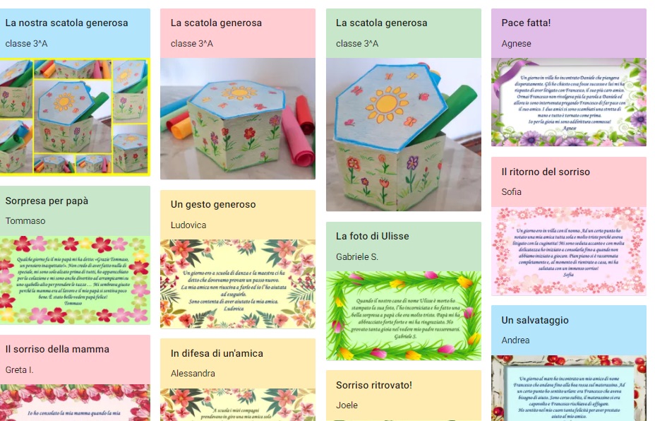 Elaborato della classe "III A" (A. DIAZ)