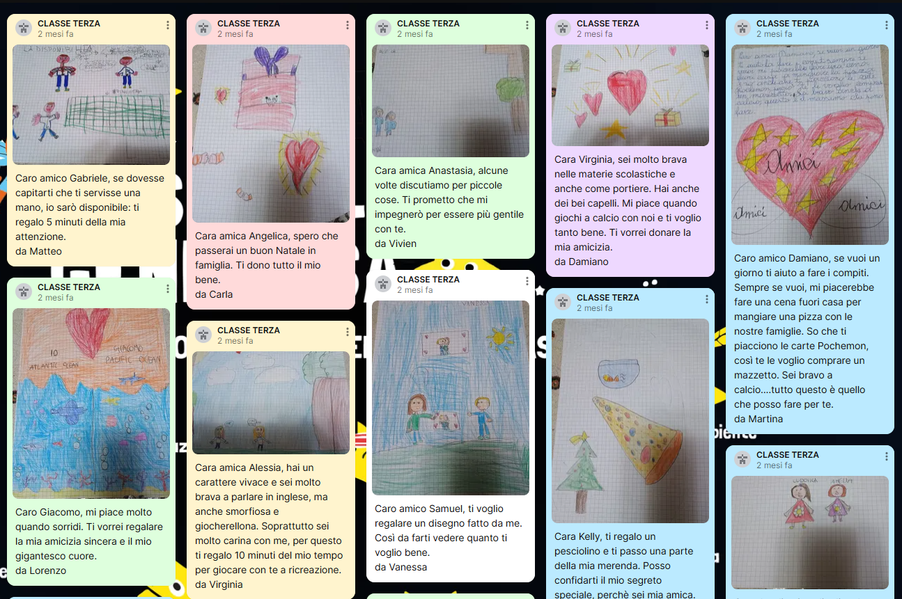 Elaborato della classe "3 U" (SACRO CUORE ROMA)