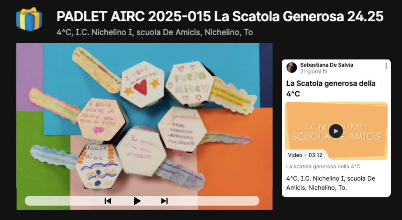 Elaborato della classe "4 C" (I.C. NICHELINO I - DE AMICIS)